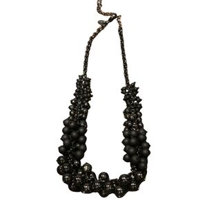 2/$30 🏷 Lia Sophia Black Bauble Necklace